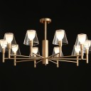 Loft Industry Modern - Glass Mushrooms Chandelier